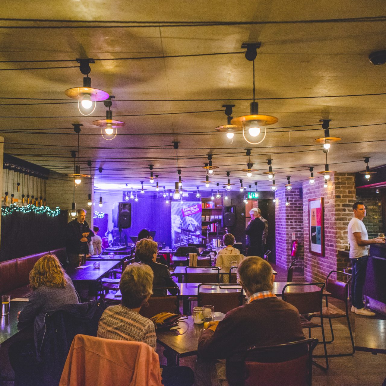 Downstairs at the Everyman. Photograph by Emma Hillier