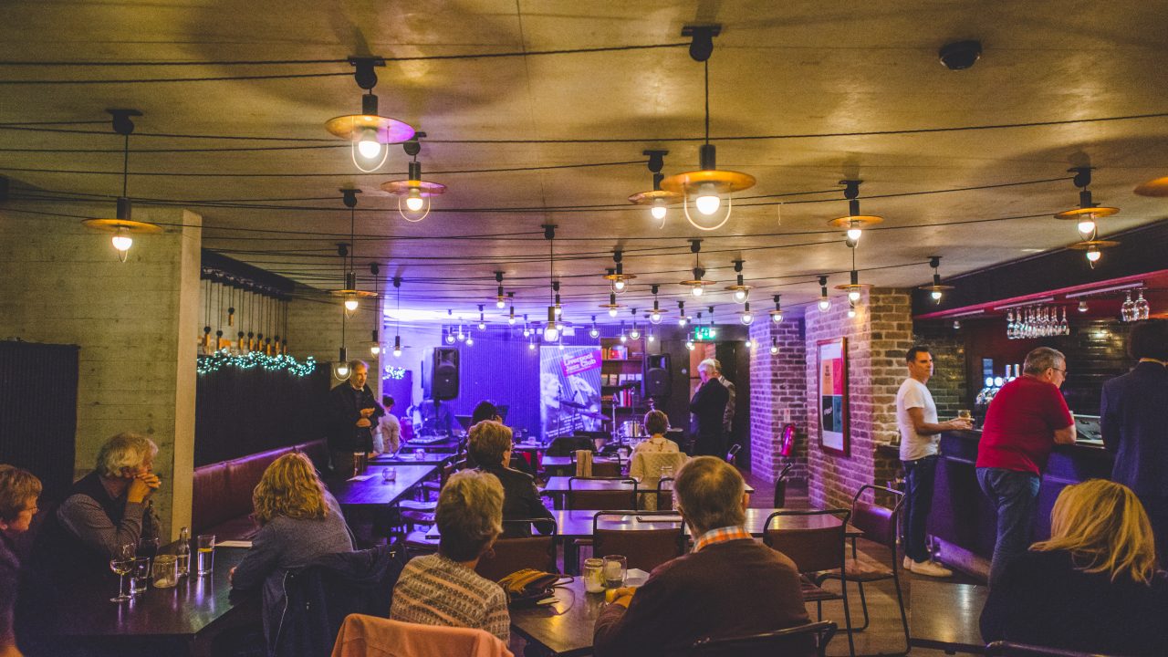 Downstairs at the Everyman. Photograph by Emma Hillier