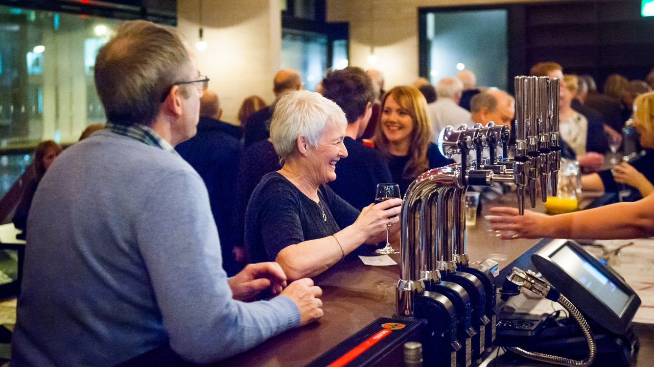 The Theatre Bar. Photograph by Brian Roberts.