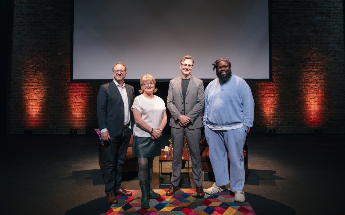 Mark Da Vanzo (CEO), Helen Jones, David Morrissey and Nathan Powell (Artistic Director) - Photography by Kieran Irvine