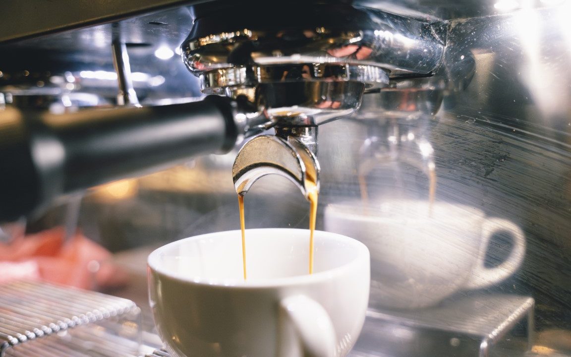 Coffee in the Everyman Street Café. Photography by Kieran Irvine