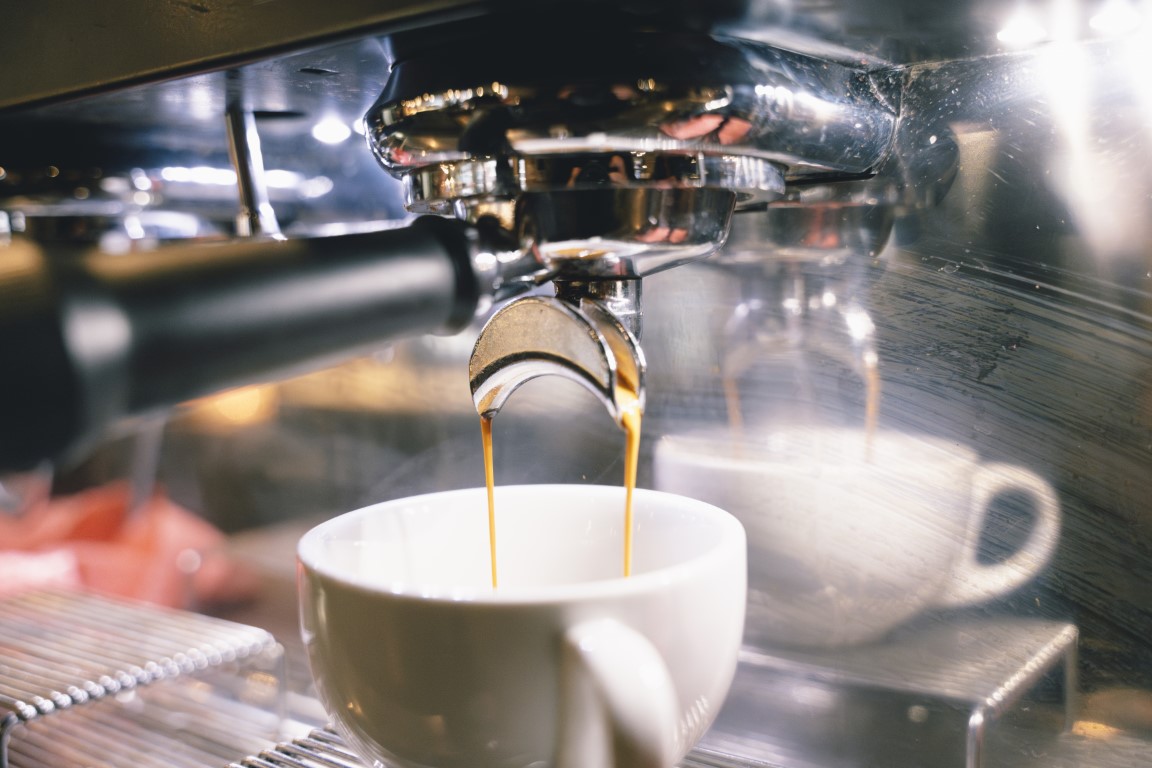 Coffee in the Everyman Street Café. Photography by Kieran Irvine