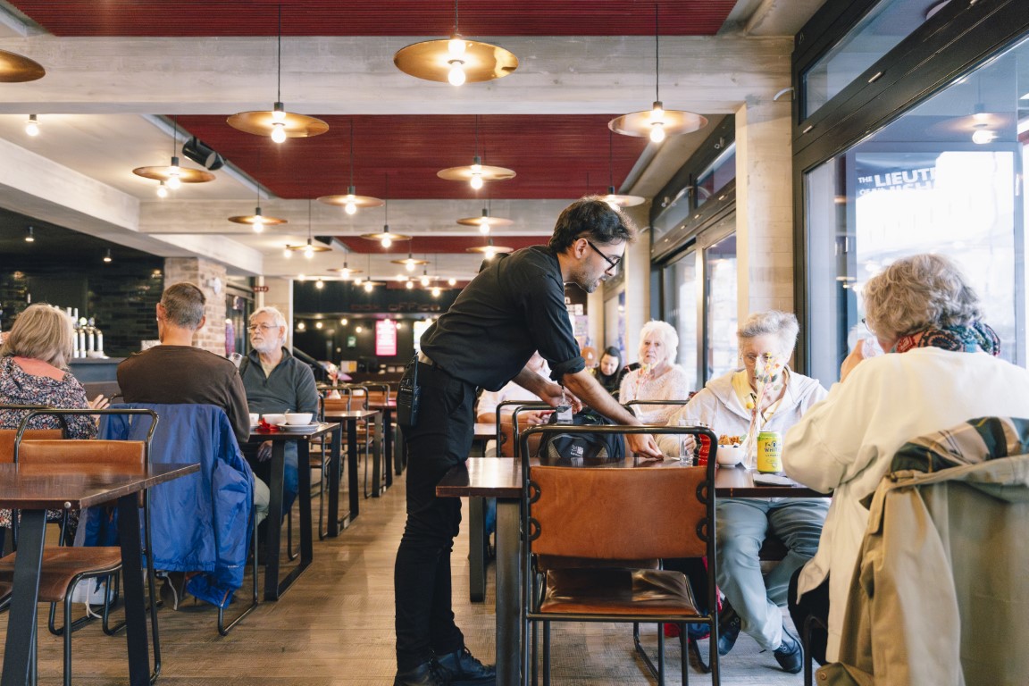 The Everyman Street Café. Photography by Kieran Irvine